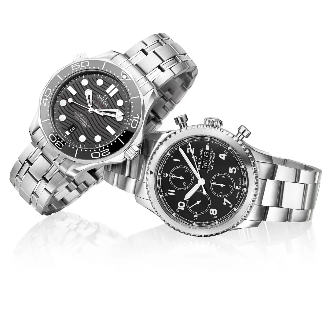 Mens stainless steel luxury watches
